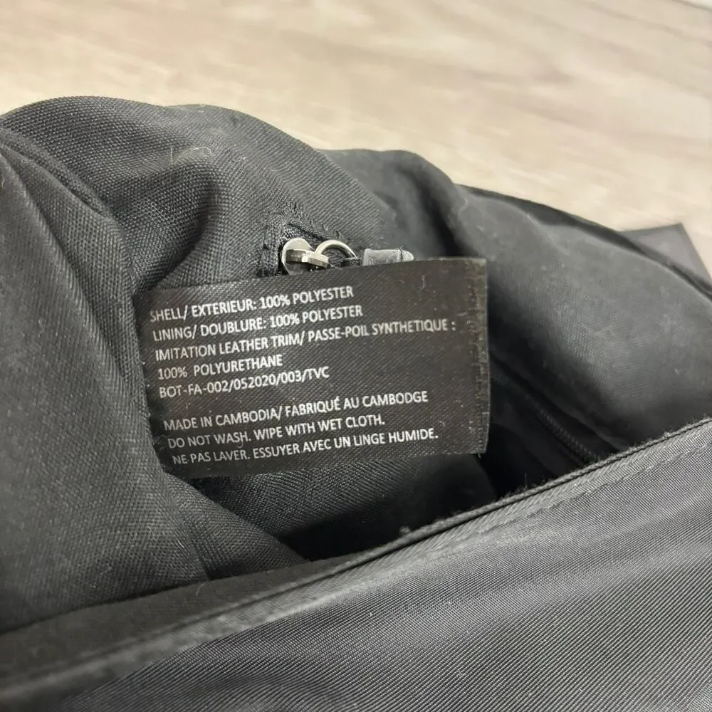 BOTKIER Vintage black Backpack Daypack Shoulder Bag Purse Vintage Trigger Canvas - Picture 11 of 11